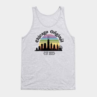 Chicago Original Retro Rainbow Tank Top